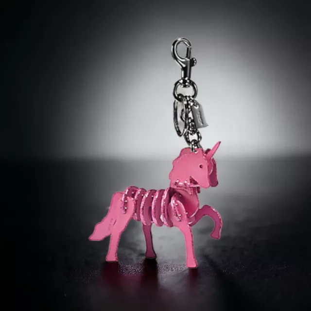 Coach sales unicorn keychain