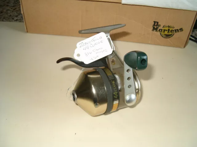 ZEBCO 44 CLASSIC Underspin Feathertouch Trigger Spincasting Fishing Reel  $29.00 - PicClick