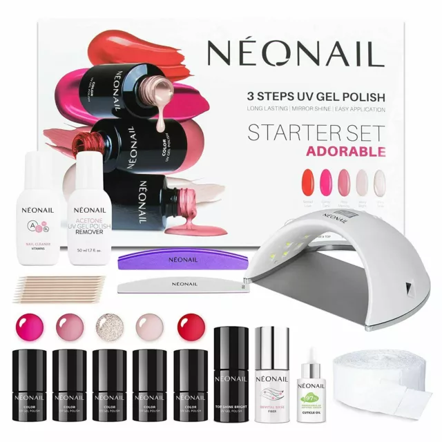 NeoNail Exclusive Starter Set ADORABLE, exclusivo kit de manicura