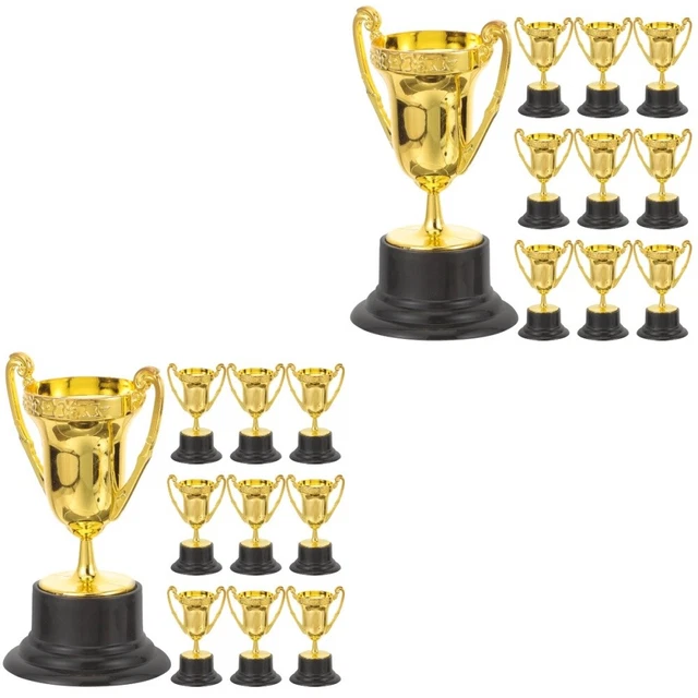 4 Trofei D'Oro In Plastica - Stampo Per Figurine, Premiazioni, Feste Sportive | 15cm - Foto 10