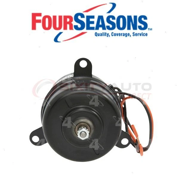 Four Seasons Engine Cooling Fan Motor for 1990-1992 Mazda Miata - Belts in
