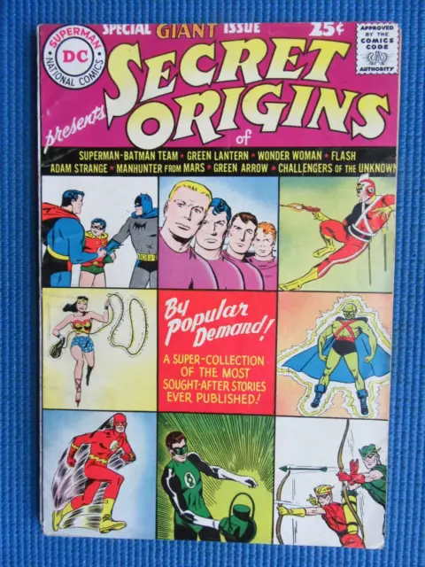 Giant-Size Secret Origins # 1 - (Fn+) -Origin Of Superman-Batman Team-Flash