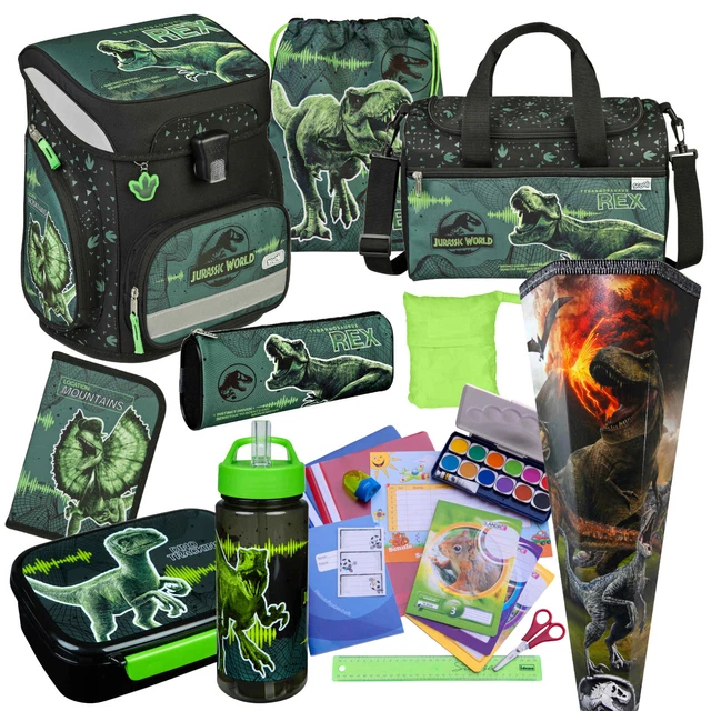 Produktbild von Jurassic World Dino-Schulranzen Set Von Oxybag – Mit Tornister Und Schultüte