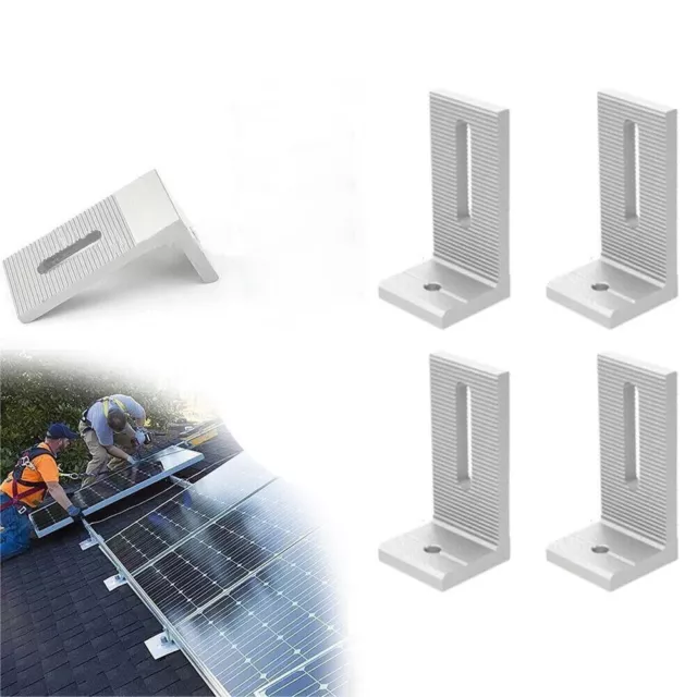 Reliable and Durable PV Connection Angle for Aluminum Rail Stability 48 Pieces