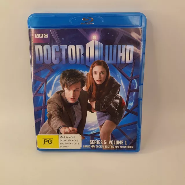 Doctor Who Series 5 Vol Volume 1 Bluray Matt Smith Karen Gillan Like New