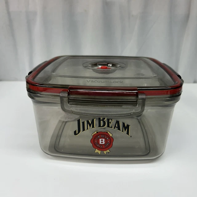 JIM BEAM VACUUM Seal Quick Marinade Container JB0144 Beef Chicken