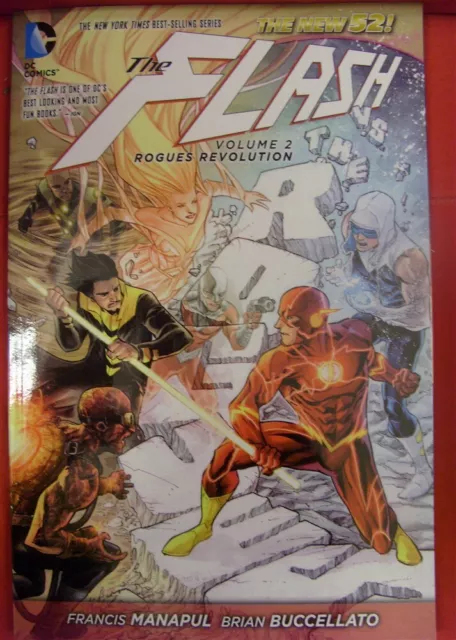 Flash Rogues Revolution Vol.2 Dc Tpb Comic 1St Print New 52 Manapul 2014 Nm New