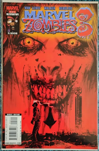 Marvel Zombies Vol 3 #2 1st Print Rare 2008 Hot Series NM
