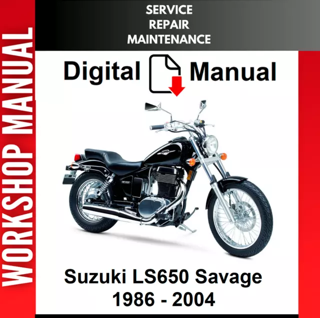 Suzuki Ls650 Savage 650 1986 - 2004 Service Repair Shop Manual