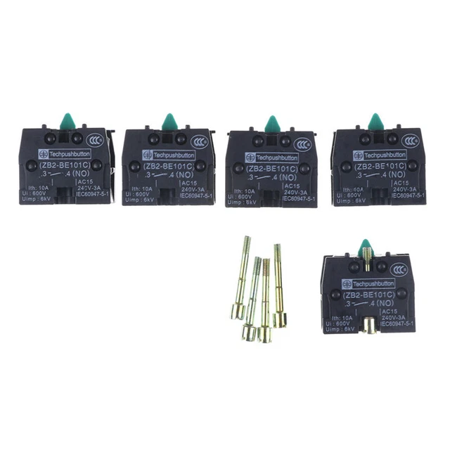 5PCS ZB2-BE101C Push Button Switch Contact Block XB2 Series Products  S,Z0