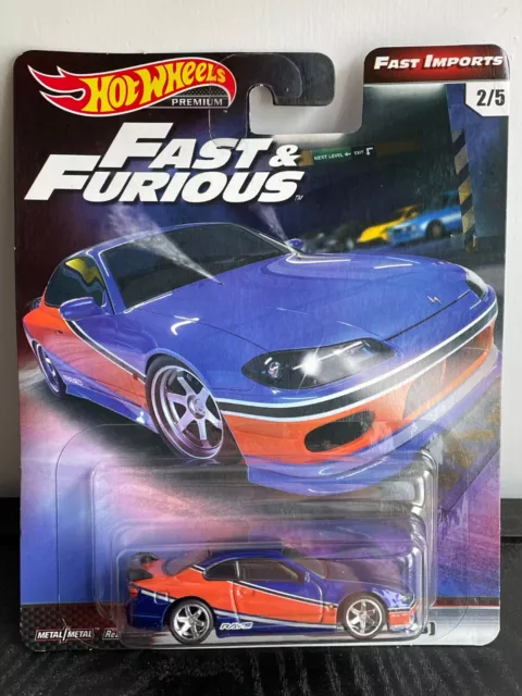 Hot Wheels Premium 1:64 Nissan S15 Sylvia Fast And Furious Tokyo Drift Mona Lisa