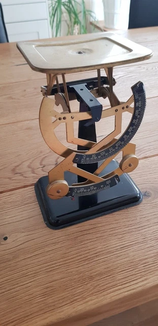 Alte, mechanische Briefwaage Bilateral - Originalzustand