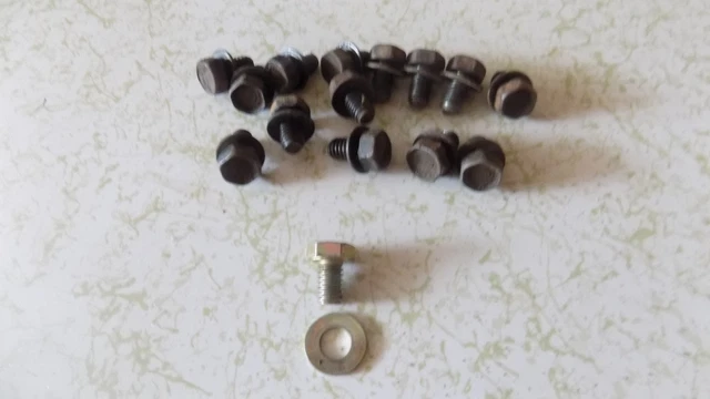 1968 1969 Amc Rebel Javelin Amx 290  Automatic Transmission Pan Bolts