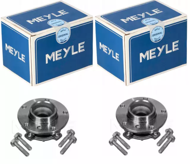 BMW 5 Series E39 - 2 x ORIGINAL MEYLE WHEEL BEARING WITH WHEEL HUB FRONT LEFT + RIGHT