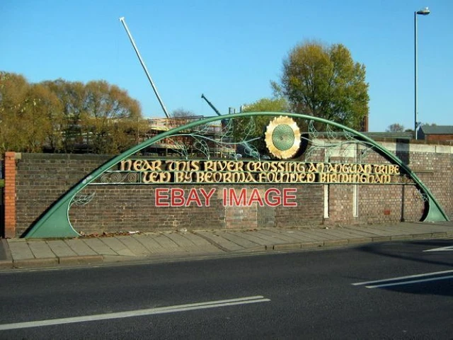Photo  Bridge Over River Rea Near This River Crossing Was Founded Birmingham Bri
