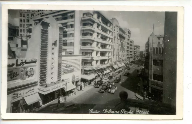 CP AFRIQUE - Egypte - Egypt - Le Caire - Cairo- Soliman Pasha Street