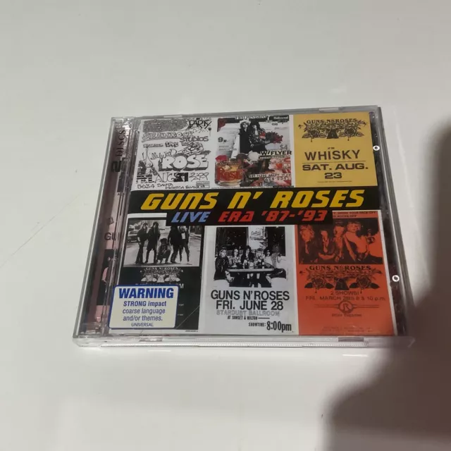 Guns N' Roses - Live Era '87-'93 - CD 2 Disc 1999 Australia (490 514-2) Geffen