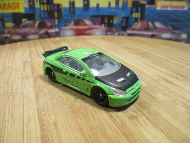 Peugeot 206 Jaune NOREV GTI Tuners 1/64 – Collection Tuning