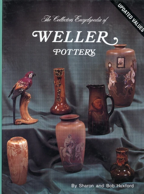WELLER AMERICAN ART Pottery Patterns Dates Dimensions / Scarce Book
