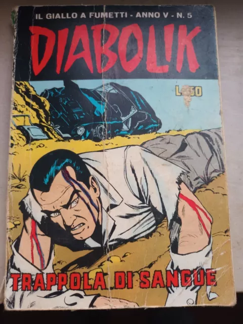 Diabolik Anno V N. 5 Originale -  (Anno 1966) -