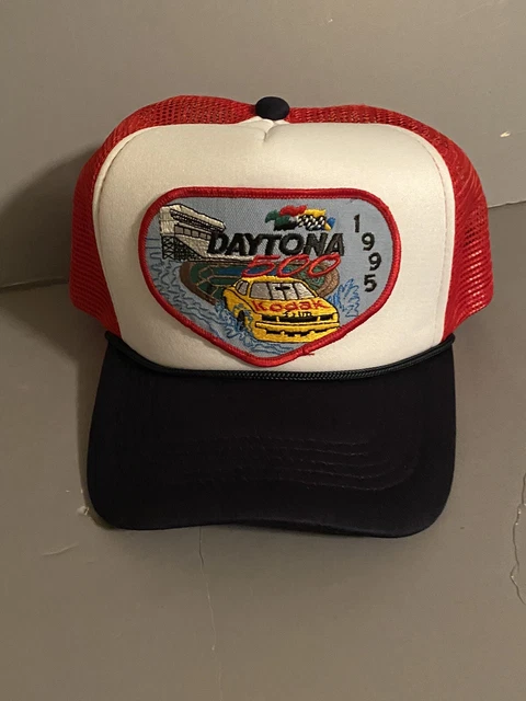 Winston Cup 1995 Daytona 500 Kodak Snapback Trucker Hat Patch NASCAR
