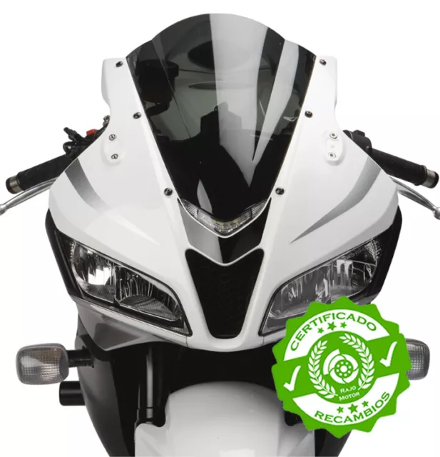 ✅ Cúpula Doble Burbuja ▷ Honda Cbr600Rr 2007 -  2012 🏍️ Negra + Regalo 🎁