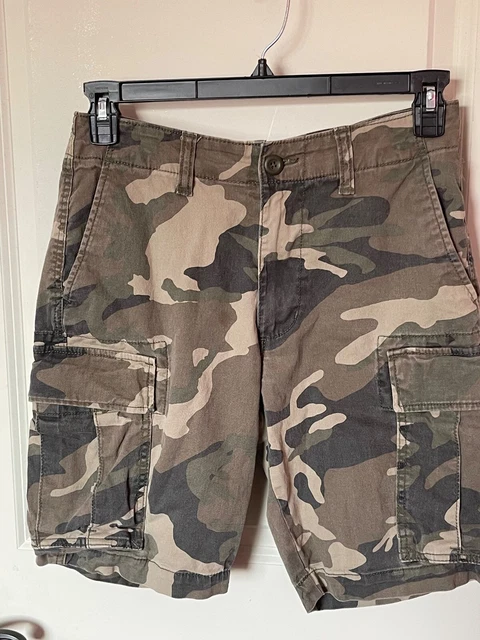old navy camo cargo pants youth size 30in.waist