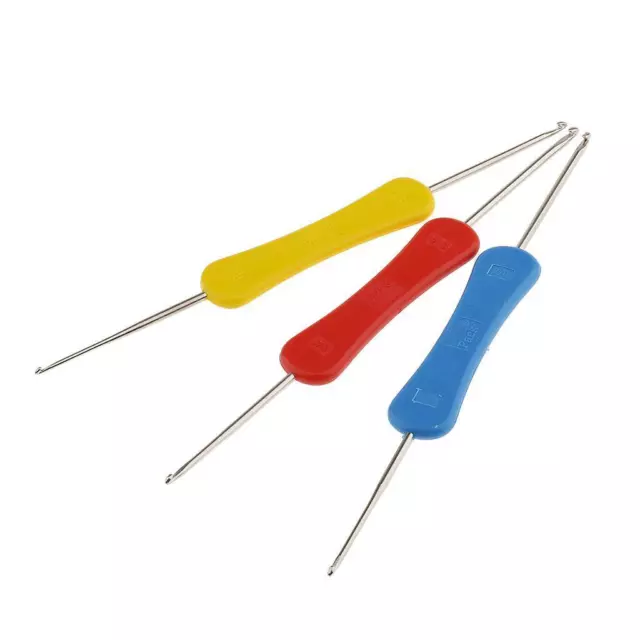 3 Mixed Knitting Needles Double Ended Crochet Hooks DIY