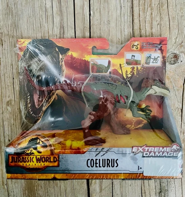 DINOBYTES Dilo - Action Figure Dinosauro Articolato Con Elmetto E Funzioni Di Combattimento 1713880213