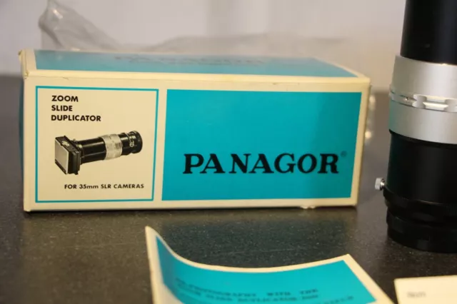 PANAGOR ZOOM SLIDE duplicator en boite comme neuf 3