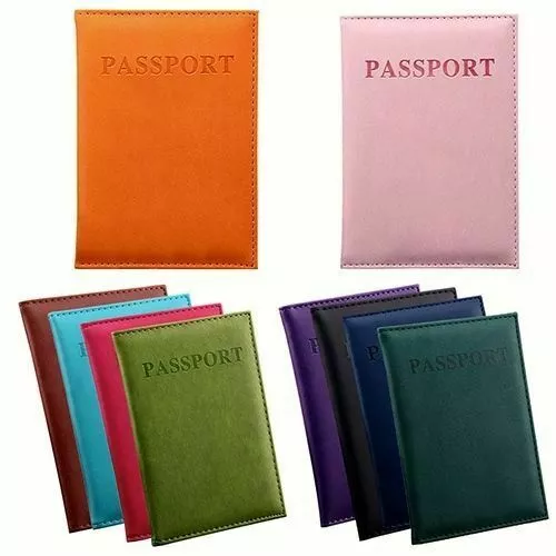 Protege Passeport Ou Carte Grise / Etui De Protection Simili Cuir - Port Offert