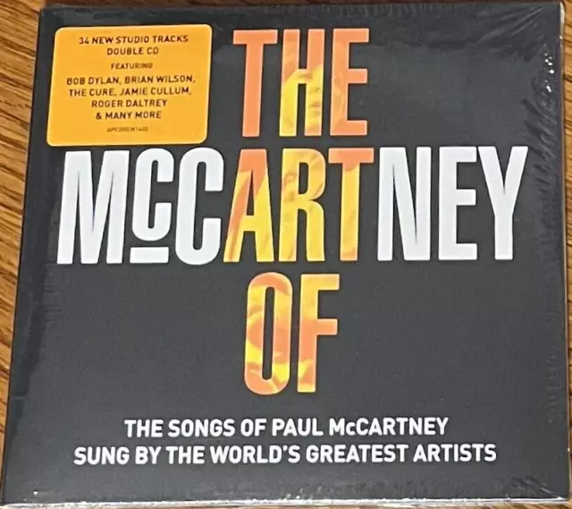 VARIOUS ARTISTS "THE ART OF McCARTNEY" BRAND NEW ORIGINAL 2014 EUROPE 2CD ALBUM