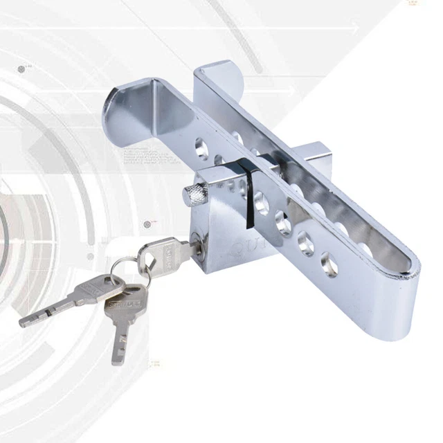 21,5 cm blocco frizione auto blocco frizione antifurto Silver
