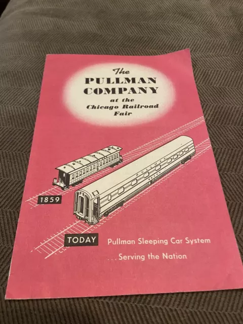The Pullman Company at the Chicago Railroad Fair 1948 -1949