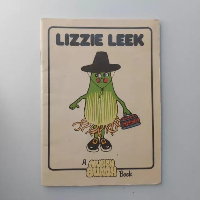 A Munch Bunch Book Lizzie Leek Paperback Giles Reed 1979 Vintage England