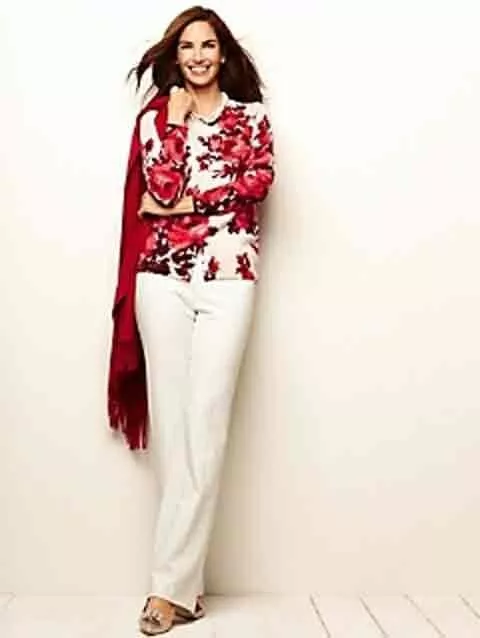 $160 NWT TALBOTS 100% CASHMERE ROSE CARDIGAN SWEATER TOP XS Small 0 2  (G477)
