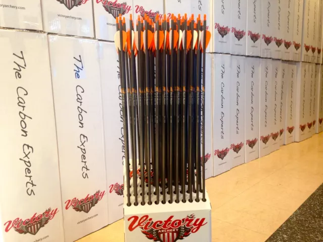 12 VICTORY Buck Buster carbon arrows 350 or 400 free cutting &inserts buckbuster 3