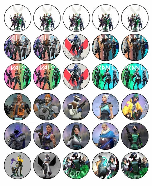 30 X Superhero Themed Edible Cupcake Toppers | Uncut On Wafer Sheet- Q - View #11