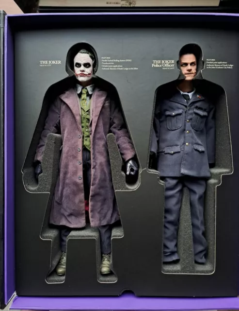 Hot Toys The Dark Knight - The Joker Figurine en PVC 1:6 30,5cm (DX01)