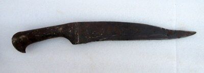 Antique Old Hand Carved Blade Iron Hilt  India Dagger khanjar Jambia Sword Knife