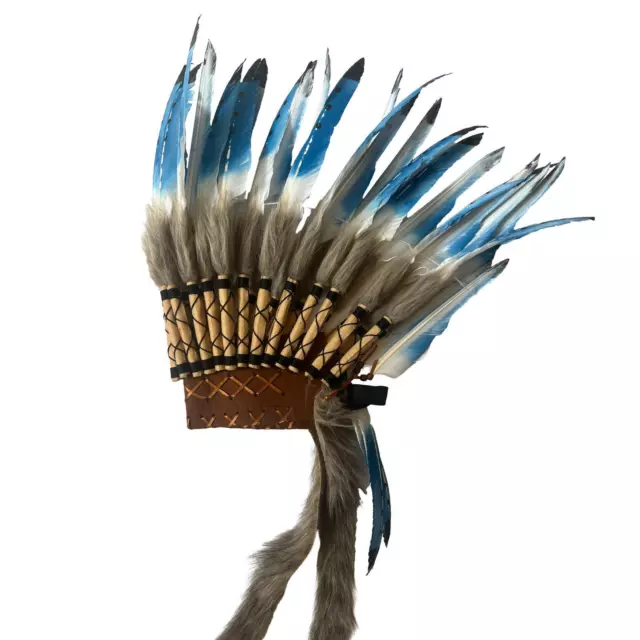 Chapeau De Chef Indien En Plumes, Coiffure Pour Déguisement, Cosplay,