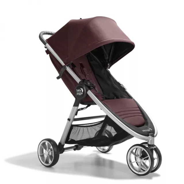 047406178735 Bbj Wózek City Mini 2 Single Brick Mahogany W Baby Jogger