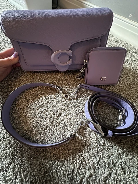 Coach  Tabby Refresh Leather Shoulder Bag 26 Light Violet 💜💜