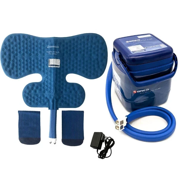 Breg Polar Care Cube Cold Therapy System Wrap On XL Multi-Use Pad Knee Shoulder