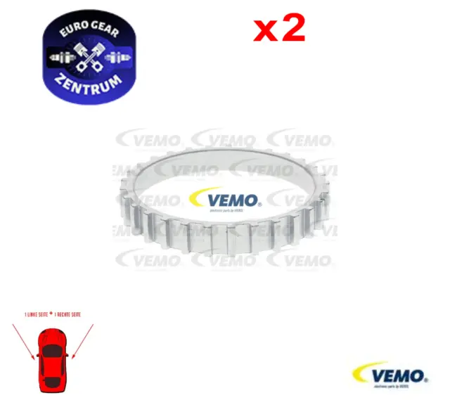 2 Stck Sensorring, Abs Vemo V40-92-0781 F�R Opel,Saab 2 Pcs