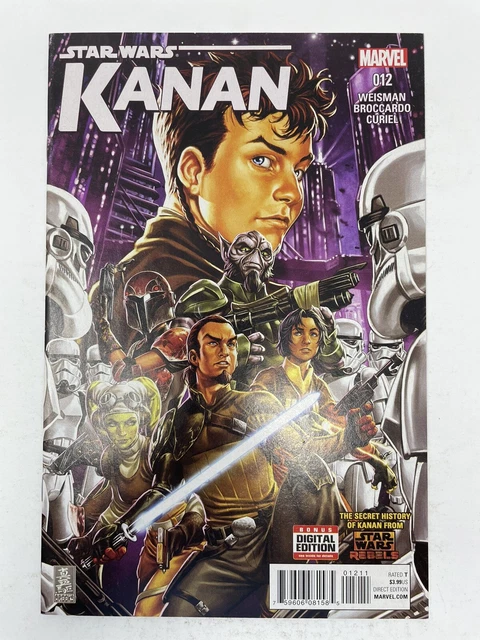 Kanan #12 First Grand Inquisitor Appearance 1st Cameo Last Padawan Marvel Comics