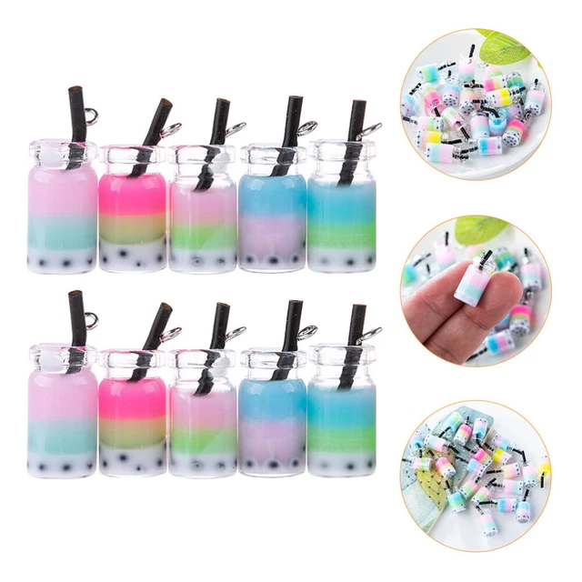 10Pcs jewelry accessories Baumeln Ohrring Anhänger Obst Trinken Tasse Flasc