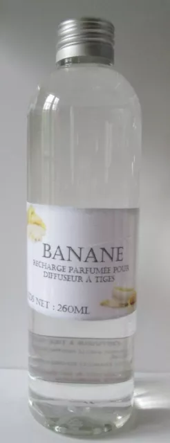 Recharge Pour Capilla / Diffuseur A Tiges - Solution Parfumee *Banane* - 260 Ml