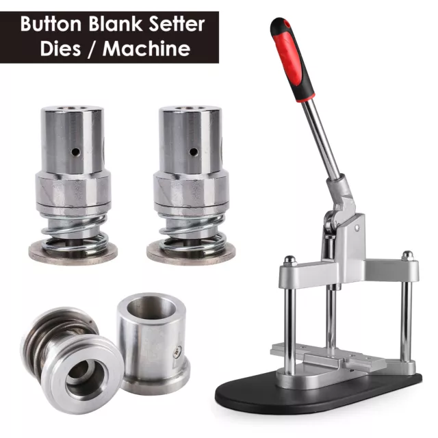 Botón Blanks Auto Cubierta Molde Herramienta Plantilla para Profesional Máquina