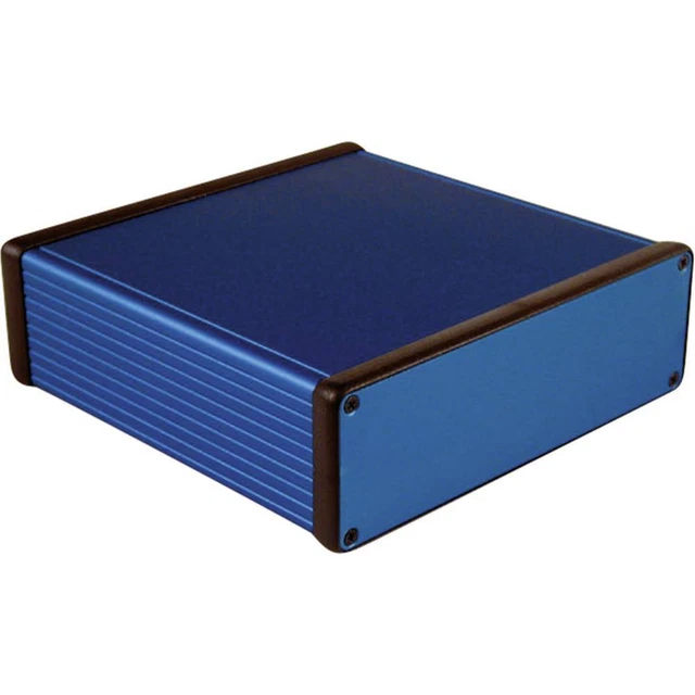 Boîtier universel Hammond Electronics 1455T1601BU aluminium bleu 160 x 165 x